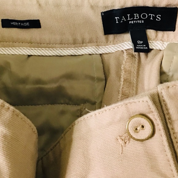 Talbots Button-up Front Panel Trousers - Picture 8 of 12